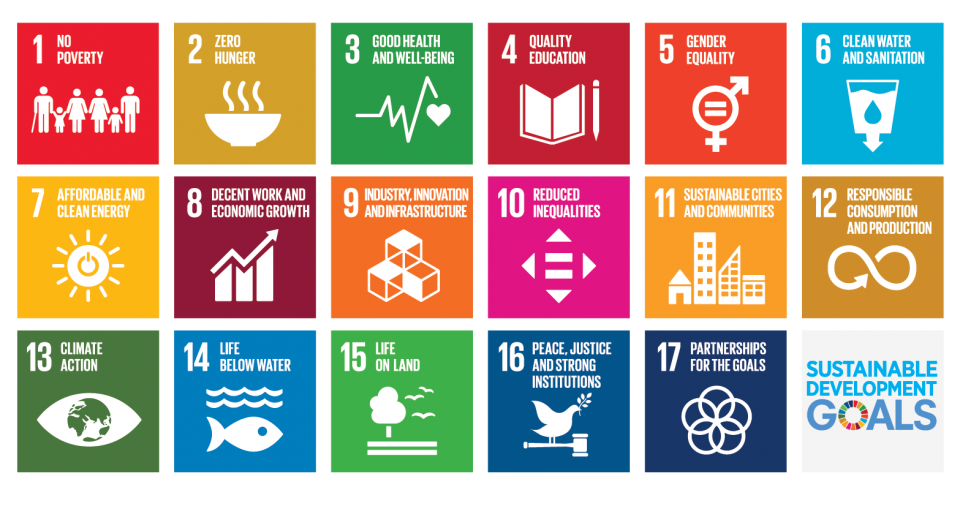 The 17 UN Sustainable Development Goals-sdg