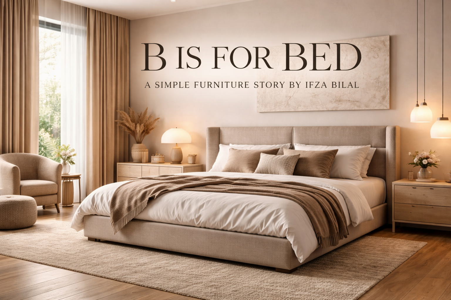 B IS FOR BED A SIMPLE FURNITURE STORY BY IFZA